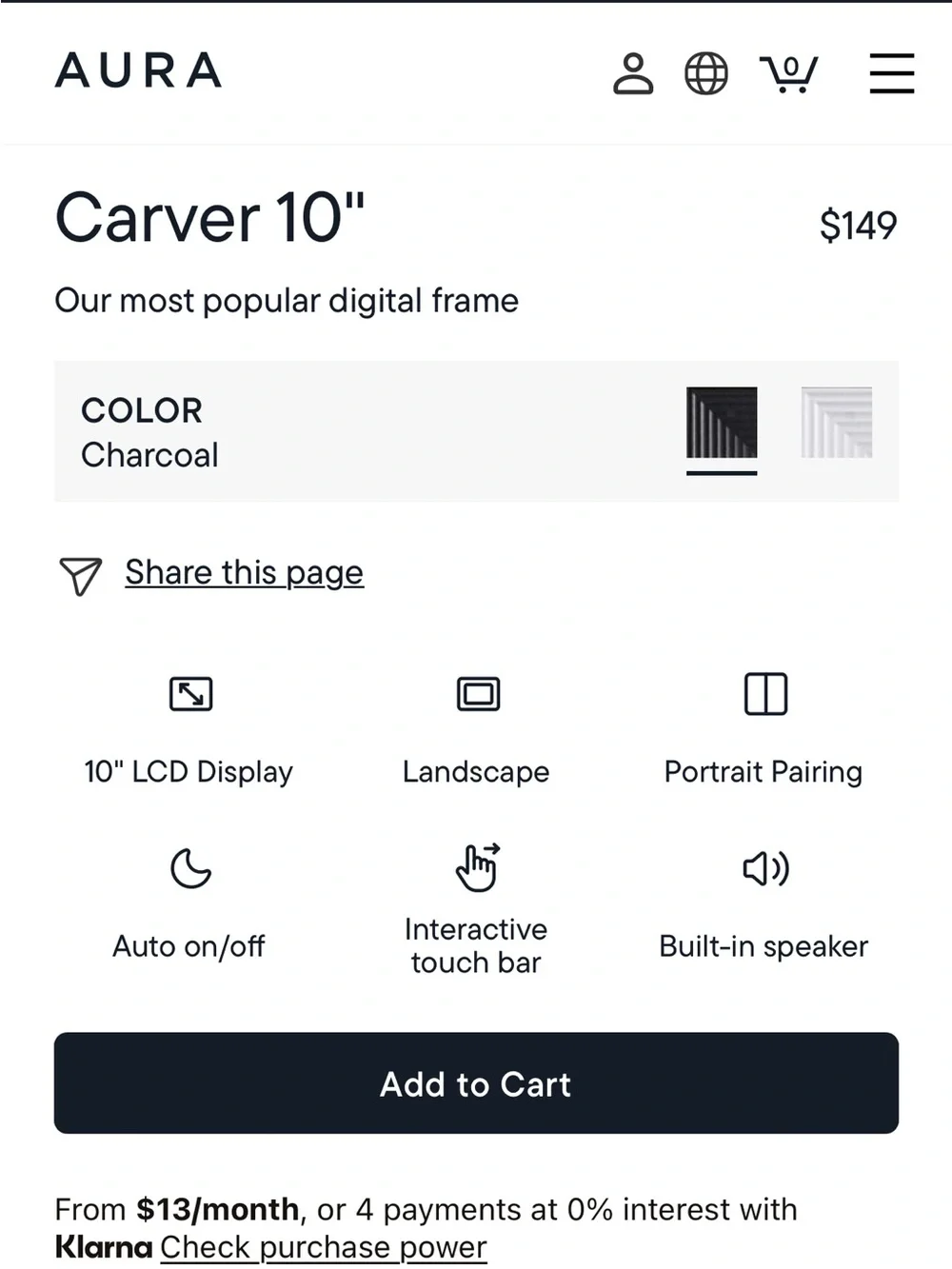 Aura carver digital